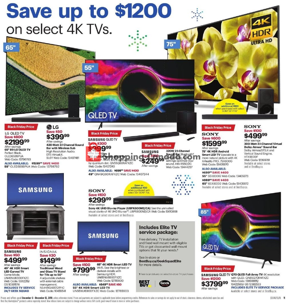 Best Buy flyer from Friday December 6, 2019 to Thursday December 12, 2019 - page 22