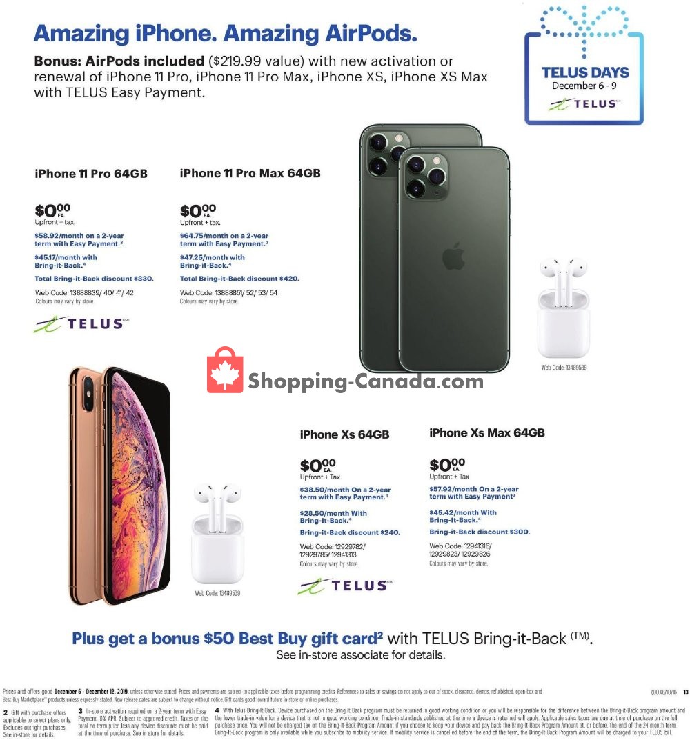 Best Buy flyer from Friday December 6, 2019 to Thursday December 12, 2019 - page 24