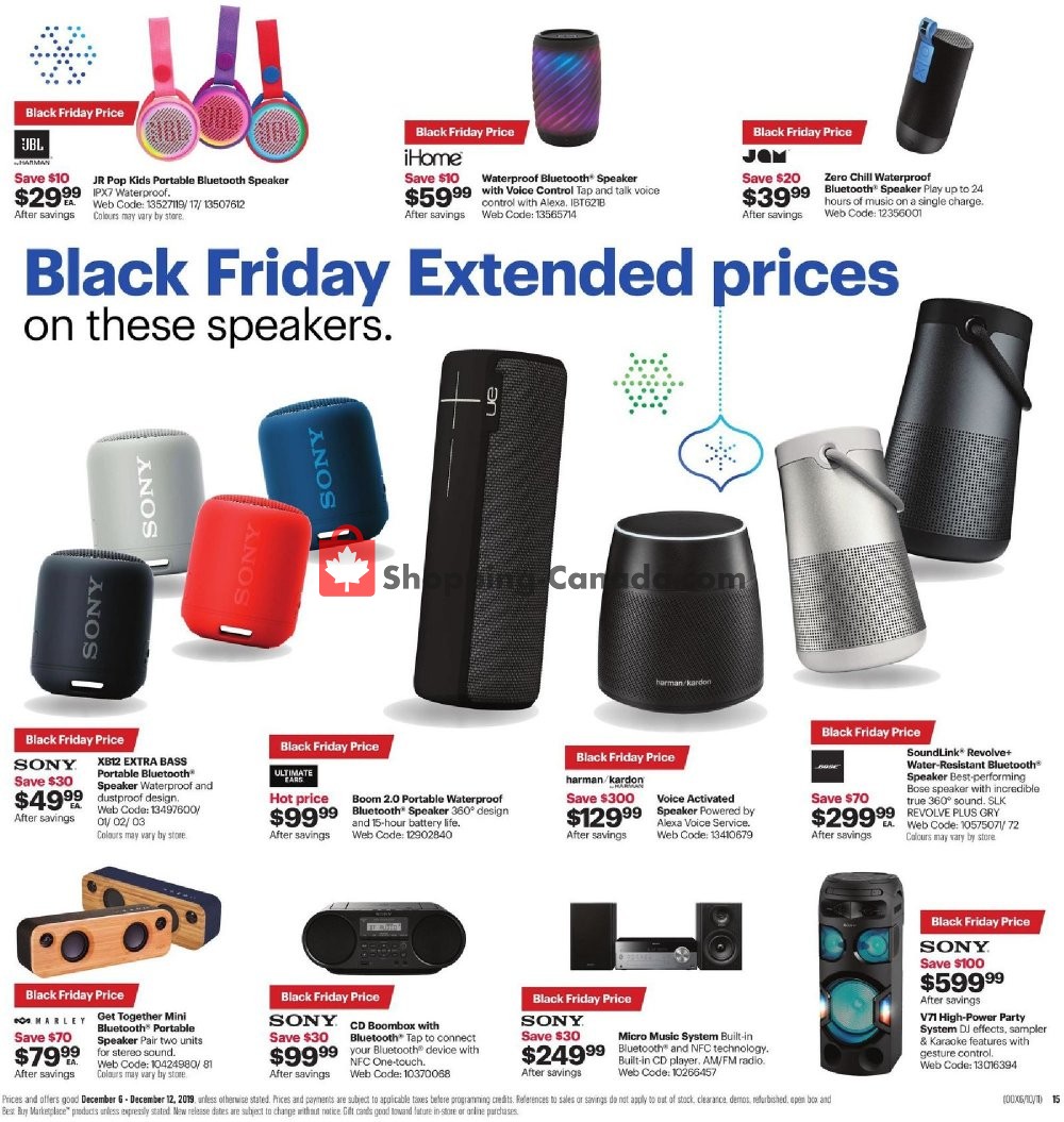 Best Buy flyer from Friday December 6, 2019 to Thursday December 12, 2019 - page 29