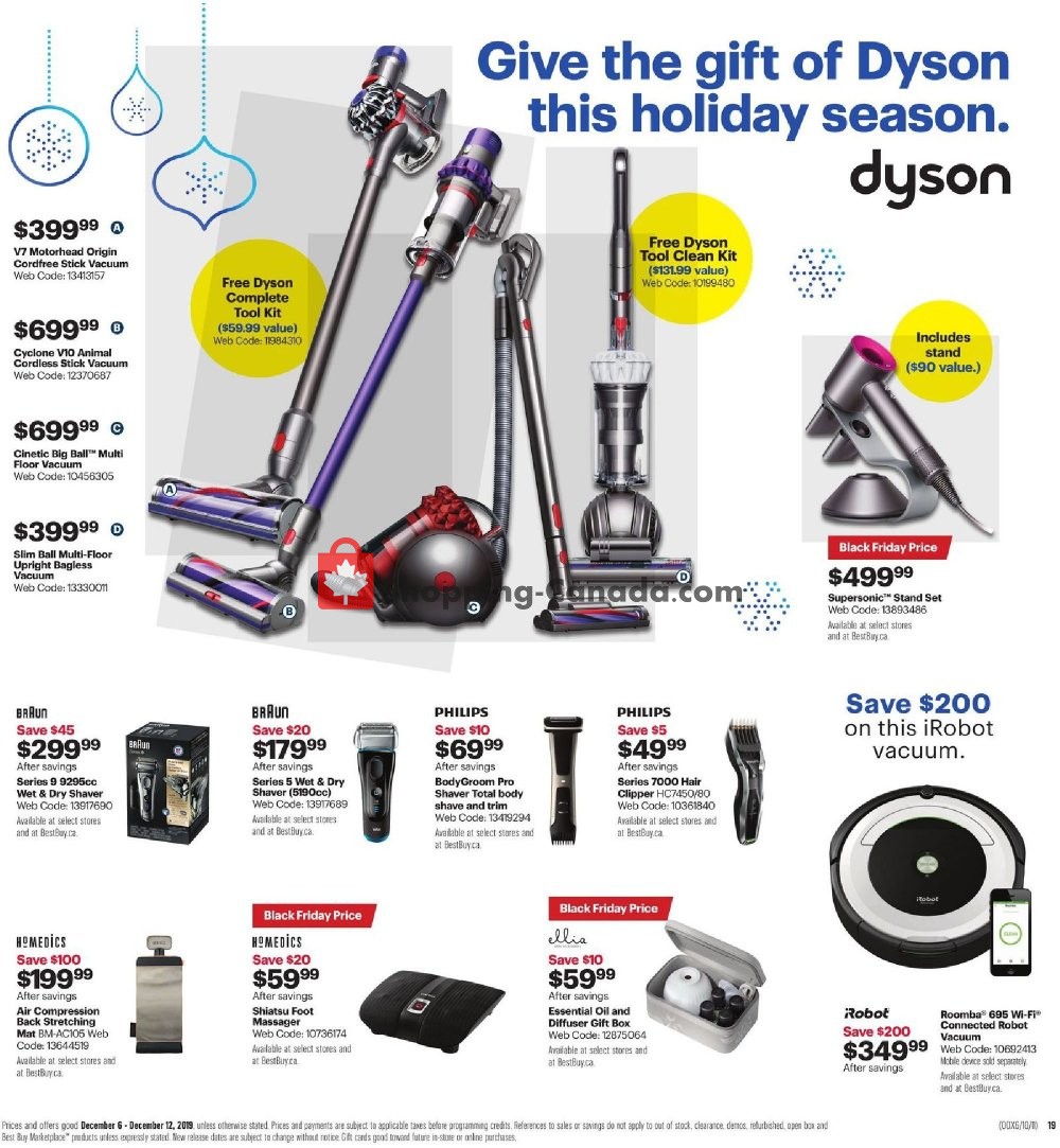 Best Buy flyer from Friday December 6, 2019 to Thursday December 12, 2019 - page 34