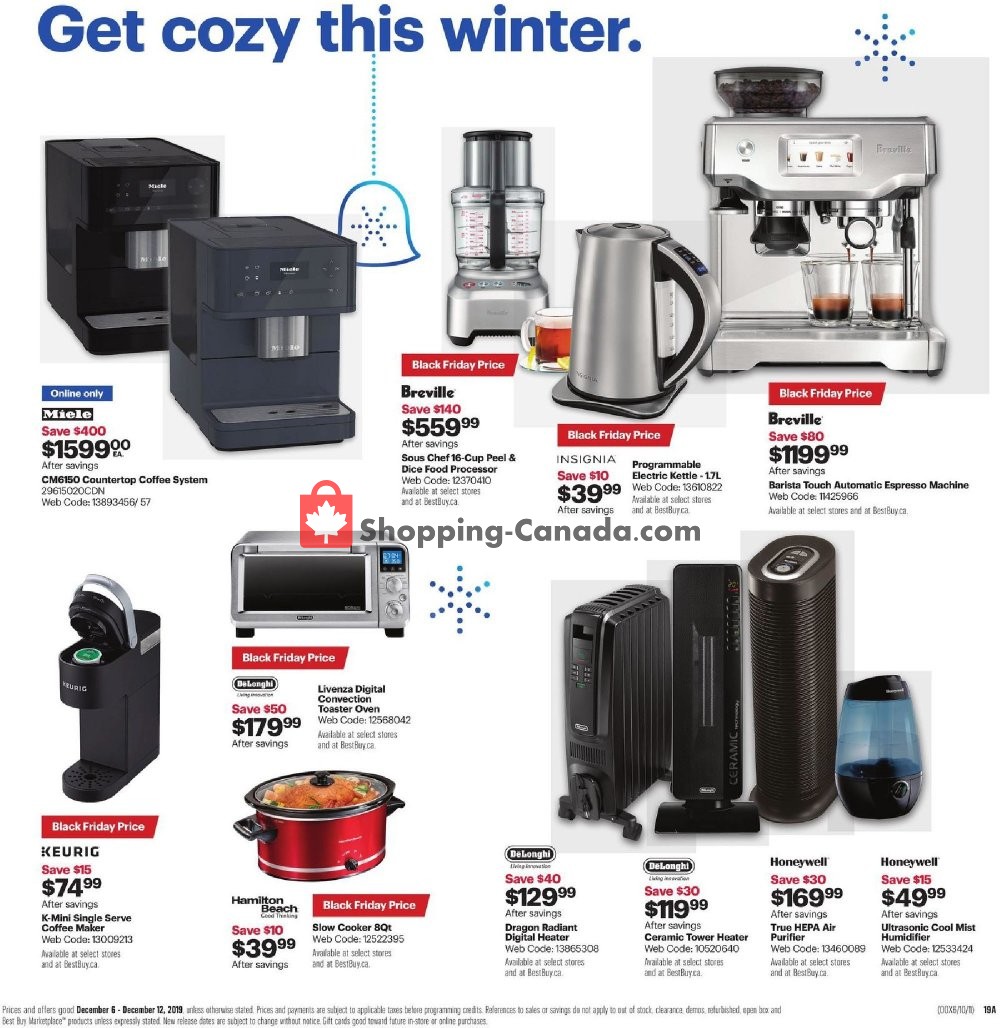 Best Buy flyer from Friday December 6, 2019 to Thursday December 12, 2019 - page 35