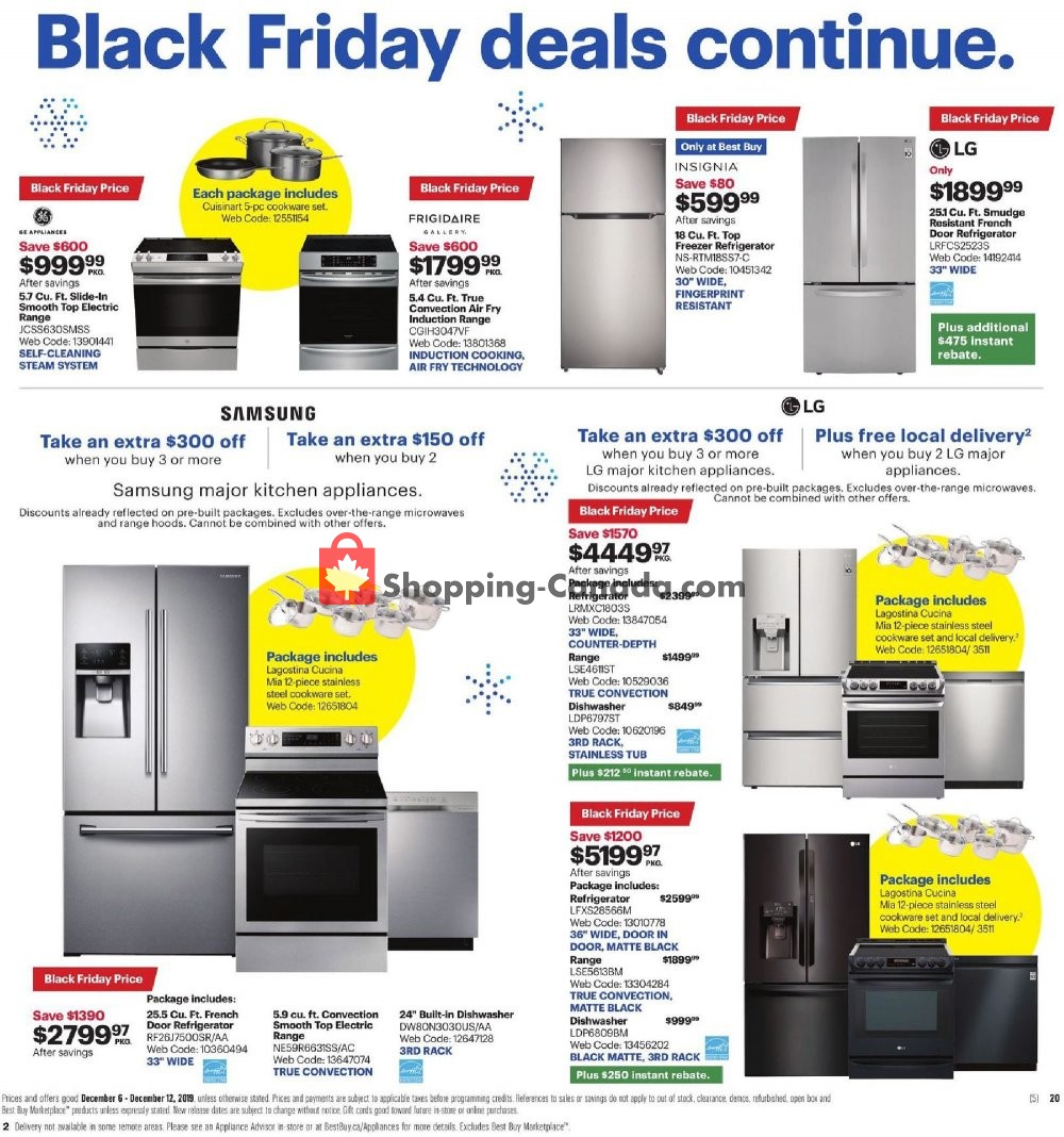 Best Buy flyer from Friday December 6, 2019 to Thursday December 12, 2019 - page 36