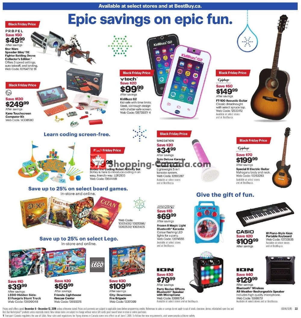 Best Buy flyer from Friday December 6, 2019 to Thursday December 12, 2019 - page 39