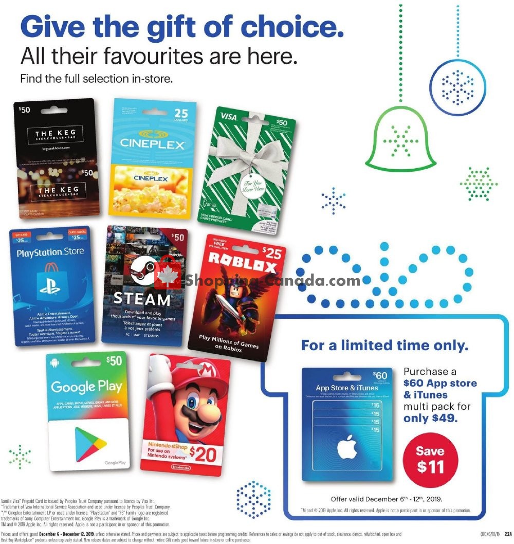 Best Buy flyer from Friday December 6, 2019 to Thursday December 12, 2019 - page 40