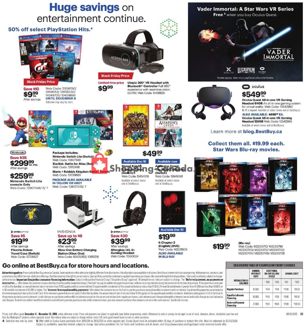 Best Buy flyer from Friday December 6, 2019 to Thursday December 12, 2019 - page 41