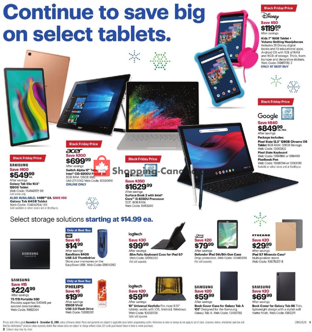 Best Buy flyer from Friday December 6, 2019 to Thursday December 12, 2019 - page 9