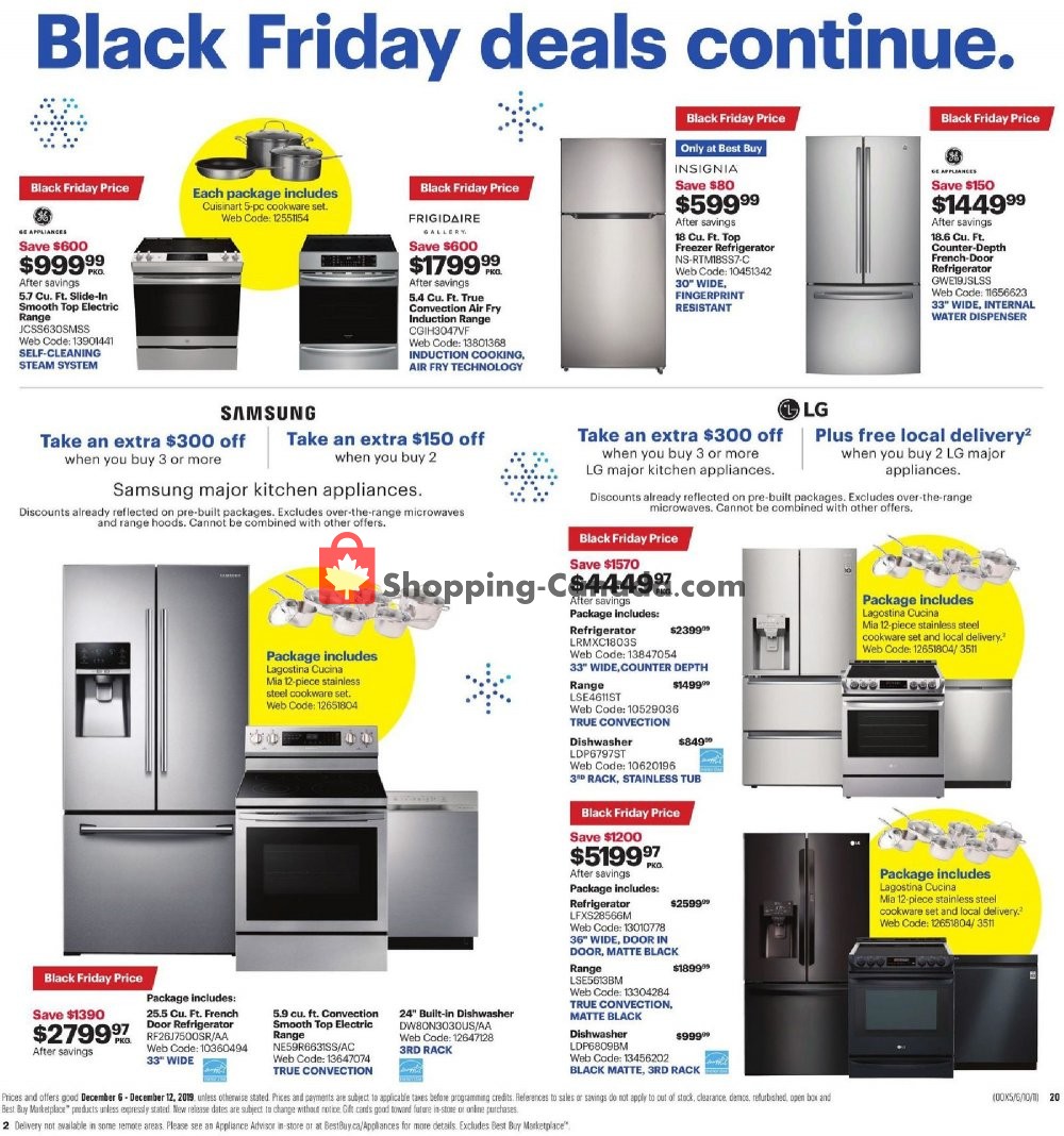 Best Buy flyer from Friday December 6, 2019 to Thursday December 12, 2019 - page 36