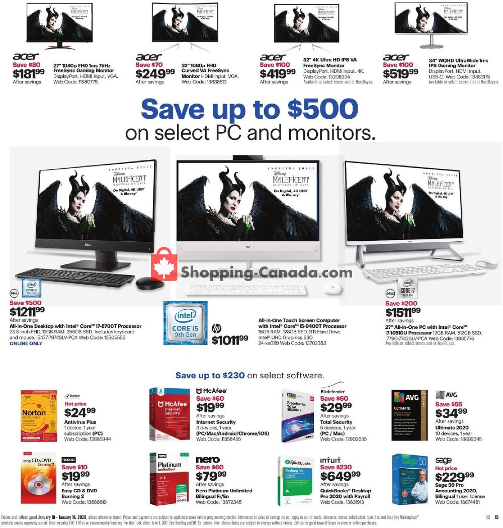 Best Buy flyer from Friday January 10, 2020 to Thursday January 16, 2020 - page 18