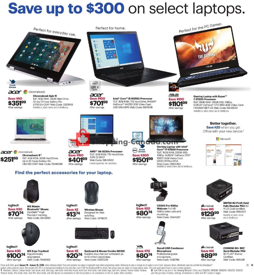Best Buy flyer from Friday January 10, 2020 to Thursday January 16, 2020 - page 19