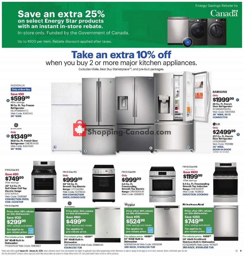 Best Buy flyer from Friday January 10, 2020 to Thursday January 16, 2020 - page 12