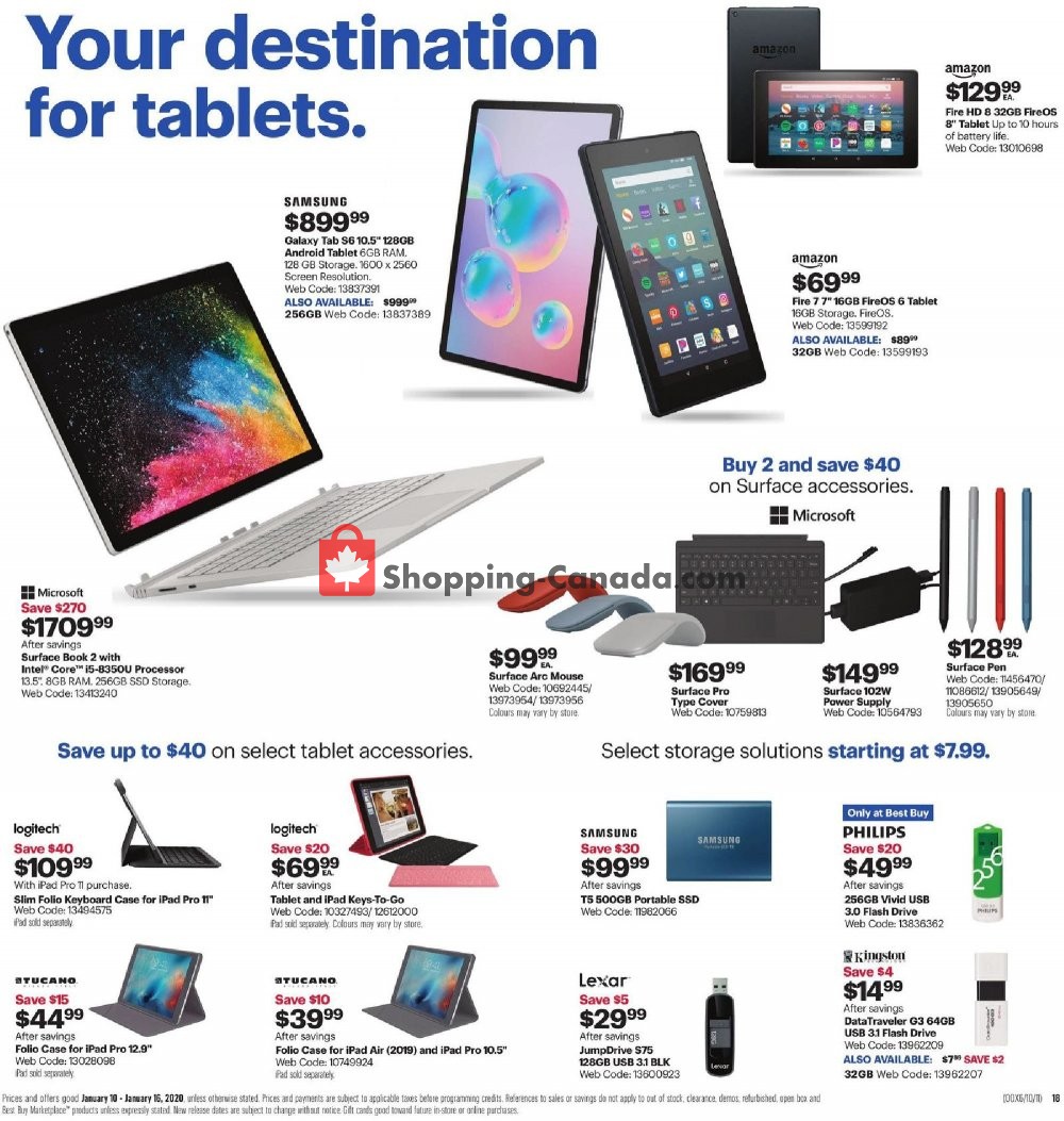 Best Buy flyer from Friday January 10, 2020 to Thursday January 16, 2020 - page 21