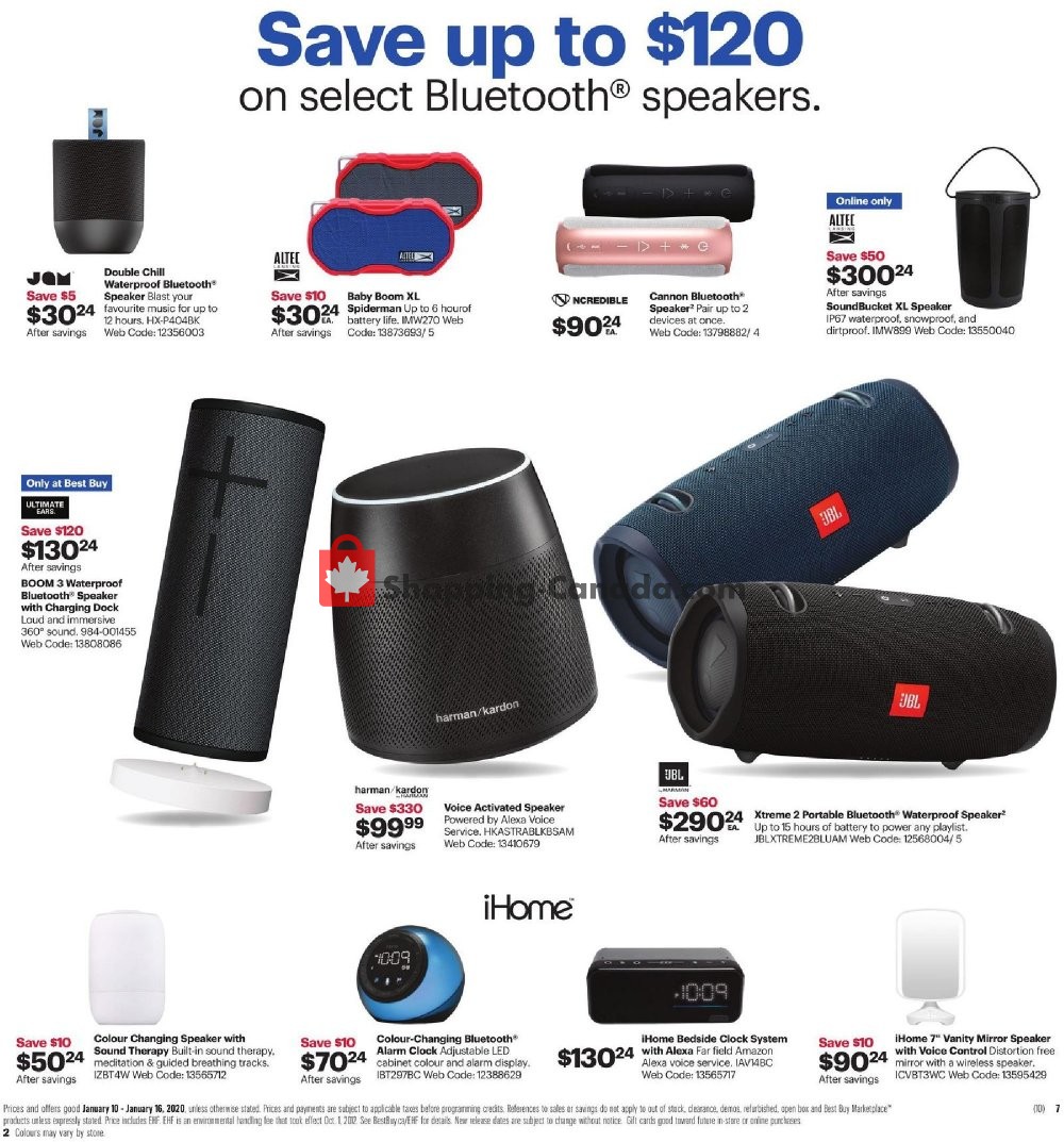 Best Buy flyer from Friday January 10, 2020 to Thursday January 16, 2020 - page 10