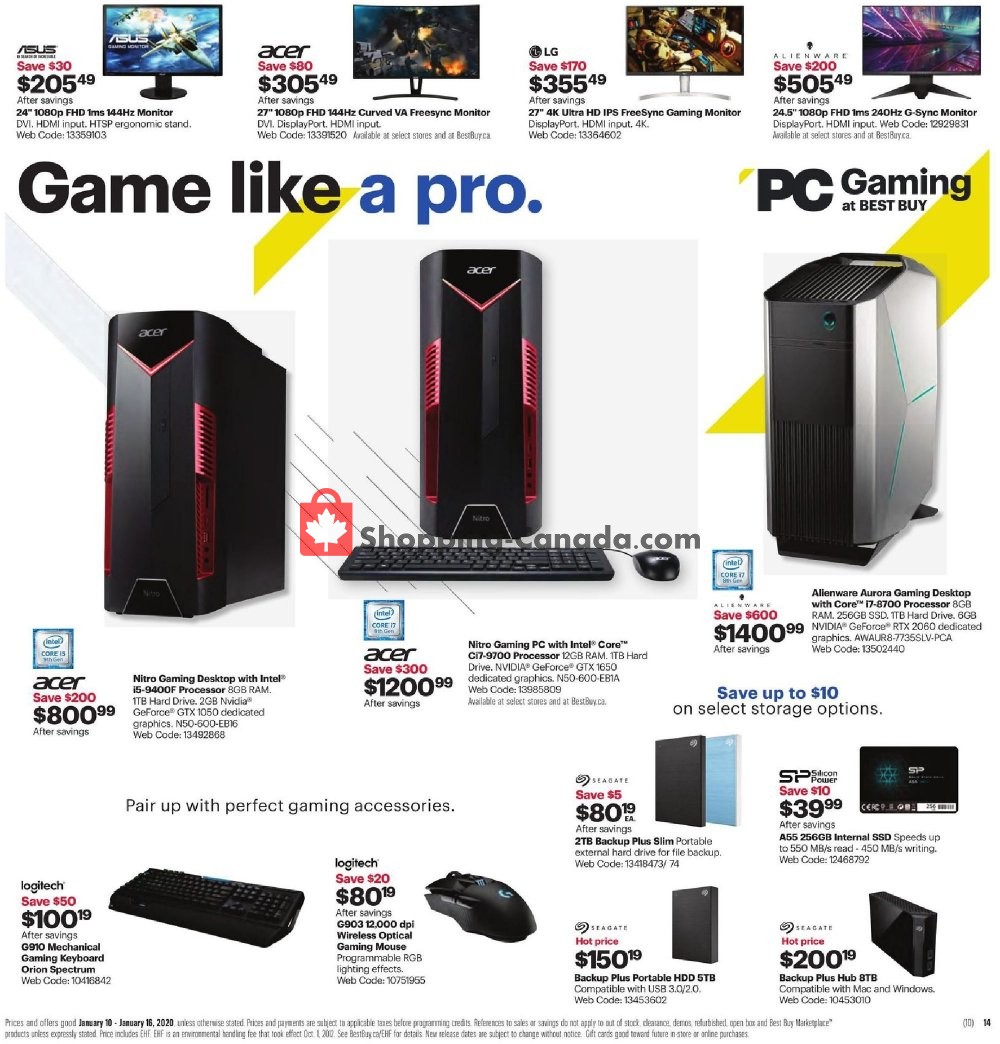 Best Buy flyer from Friday January 10, 2020 to Thursday January 16, 2020 - page 17