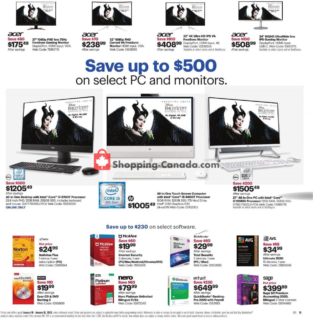 Best Buy flyer from Friday January 10, 2020 to Thursday January 16, 2020 - page 18