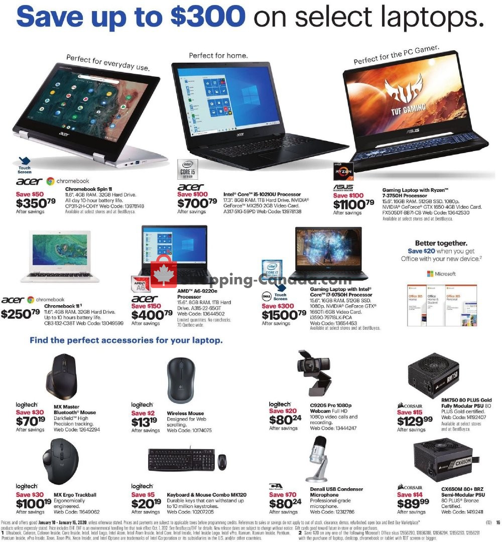 Best Buy flyer from Friday January 10, 2020 to Thursday January 16, 2020 - page 19