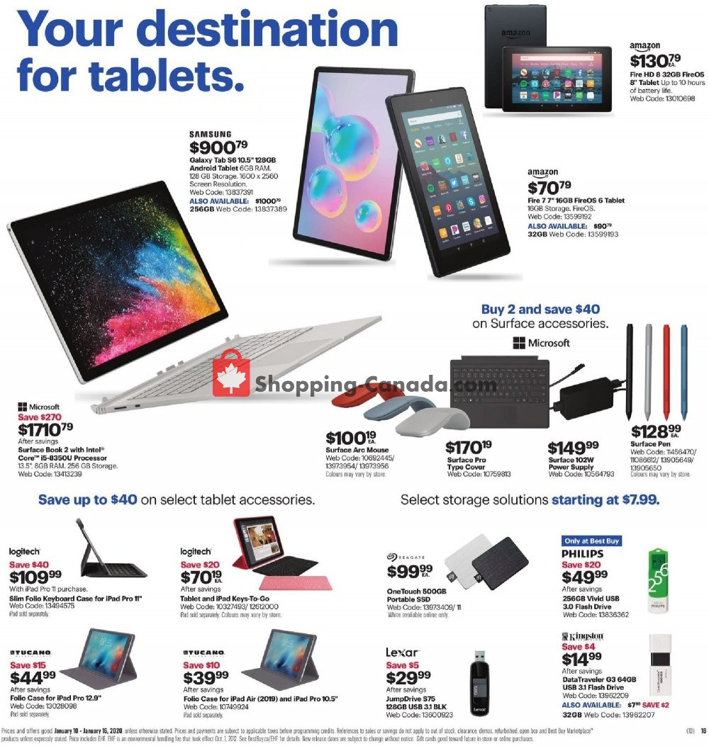 Best Buy flyer from Friday January 10, 2020 to Thursday January 16, 2020 - page 21