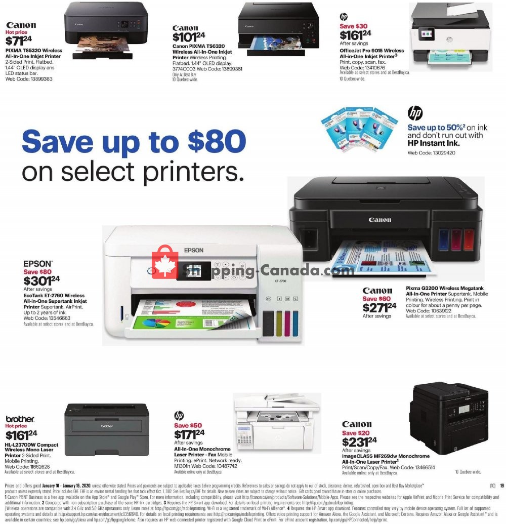 Best Buy flyer from Friday January 10, 2020 to Thursday January 16, 2020 - page 22