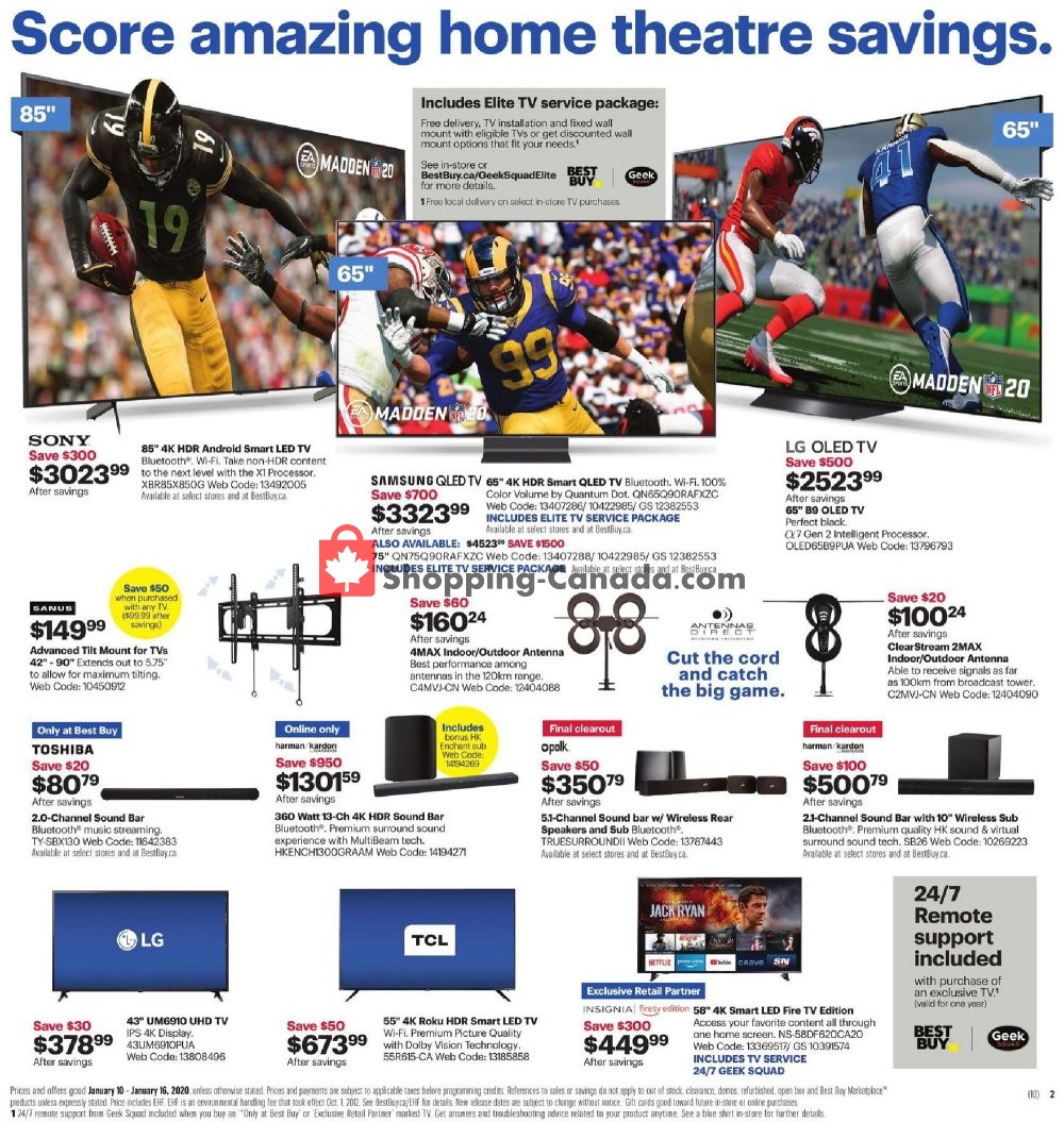 Best Buy flyer from Friday January 10, 2020 to Thursday January 16, 2020 - page 4