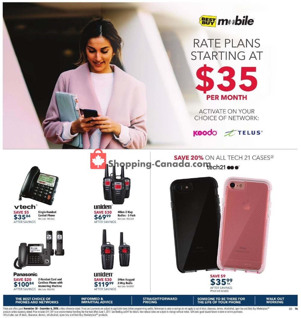 Best Buy flyer from Friday November 30, 2018 to Thursday December 6, 2018 - page 13