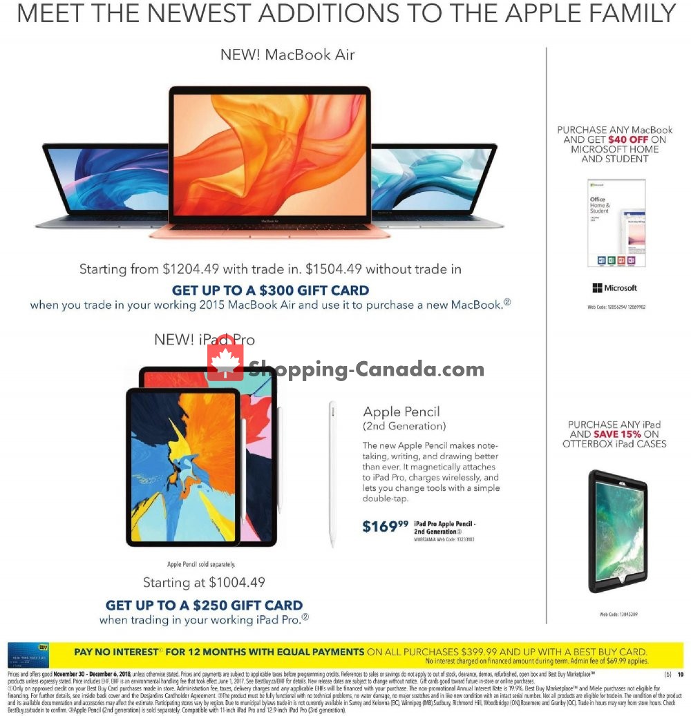 Best Buy flyer from Friday November 30, 2018 to Thursday December 6, 2018 - page 18