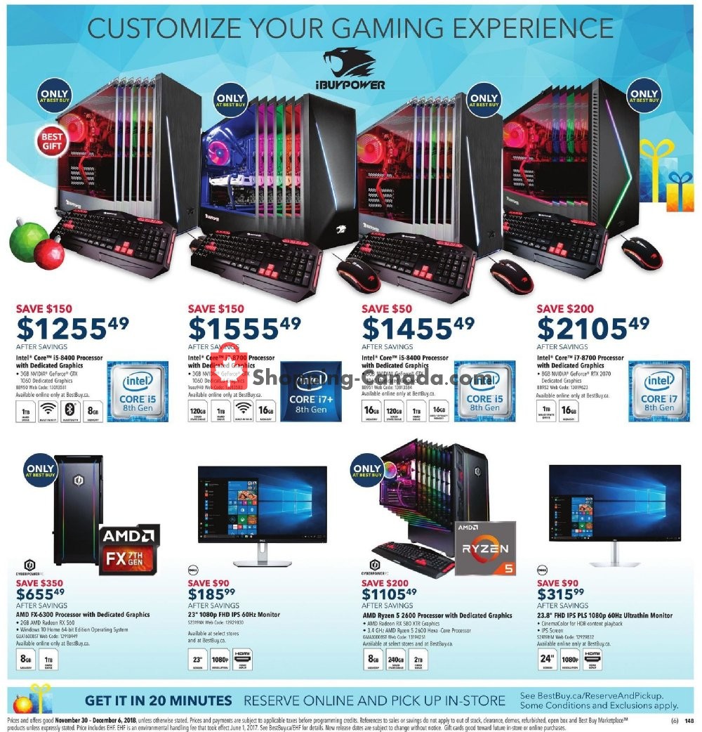 Best Buy flyer from Friday November 30, 2018 to Thursday December 6, 2018 - page 26