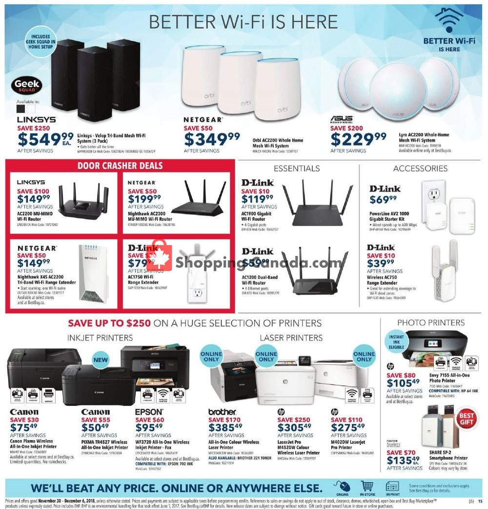 Best Buy flyer from Friday November 30, 2018 to Thursday December 6, 2018 - page 27