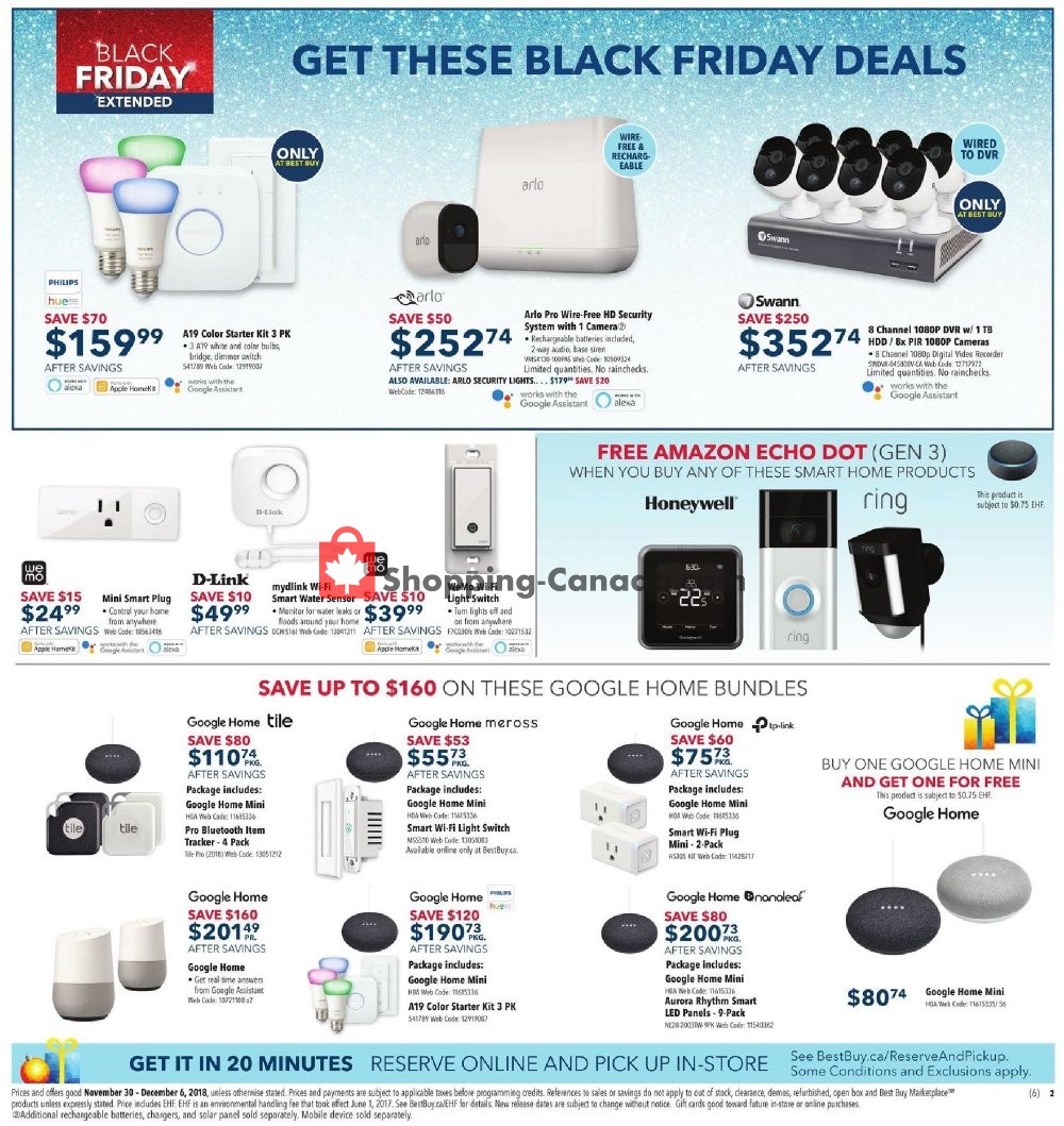 Best Buy flyer from Friday November 30, 2018 to Thursday December 6, 2018 - page 3