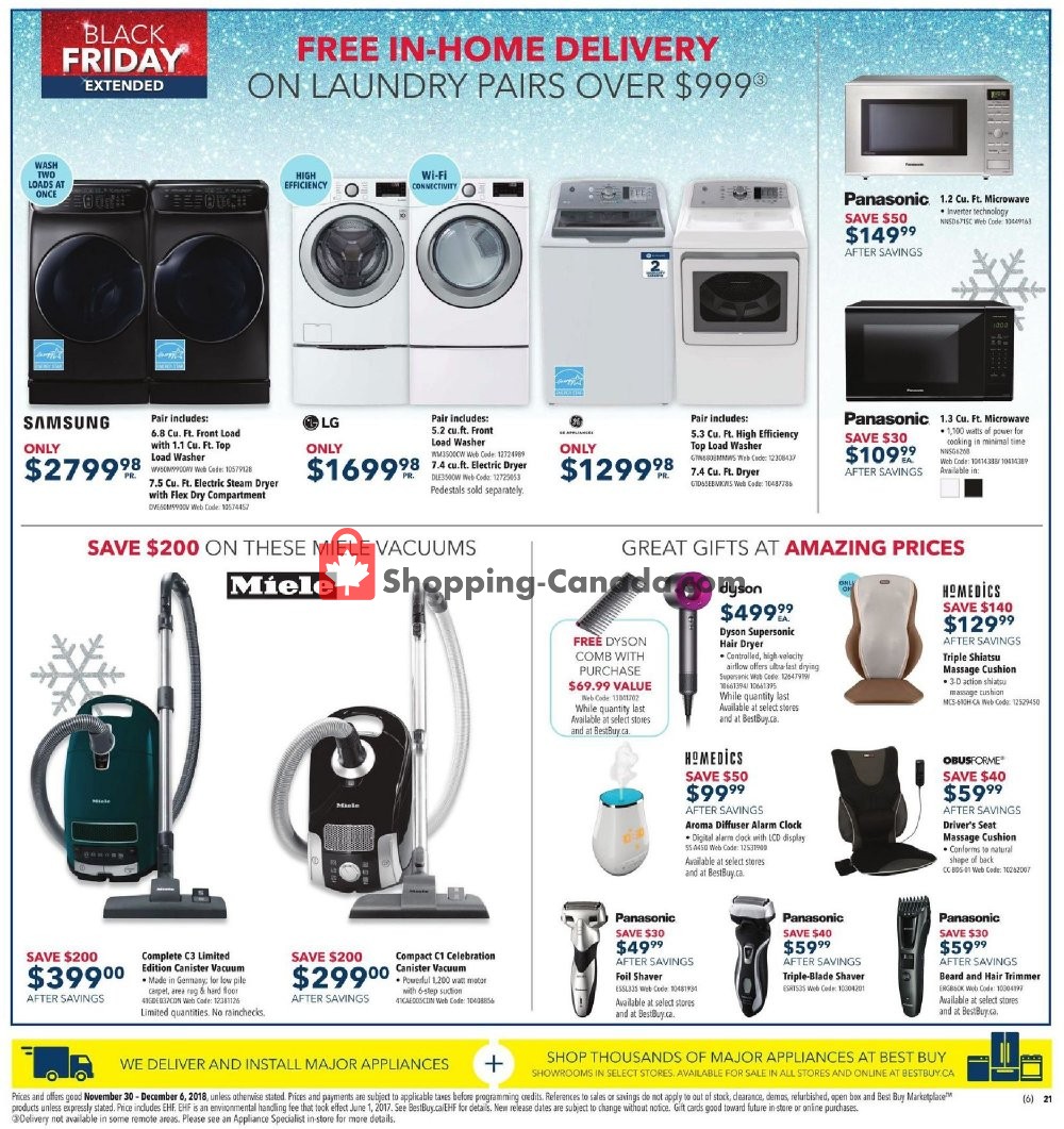 Best Buy flyer from Friday November 30, 2018 to Thursday December 6, 2018 - page 35