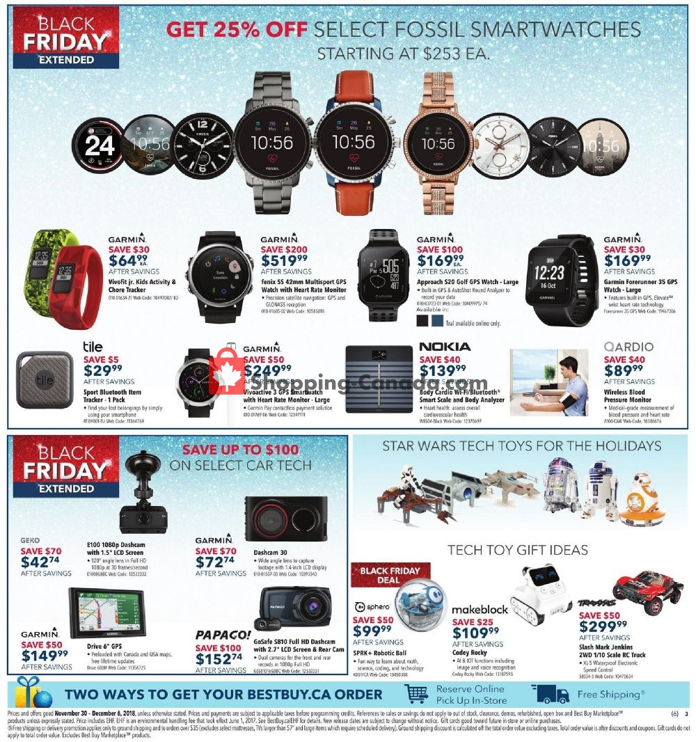 Best Buy flyer from Friday November 30, 2018 to Thursday December 6, 2018 - page 6