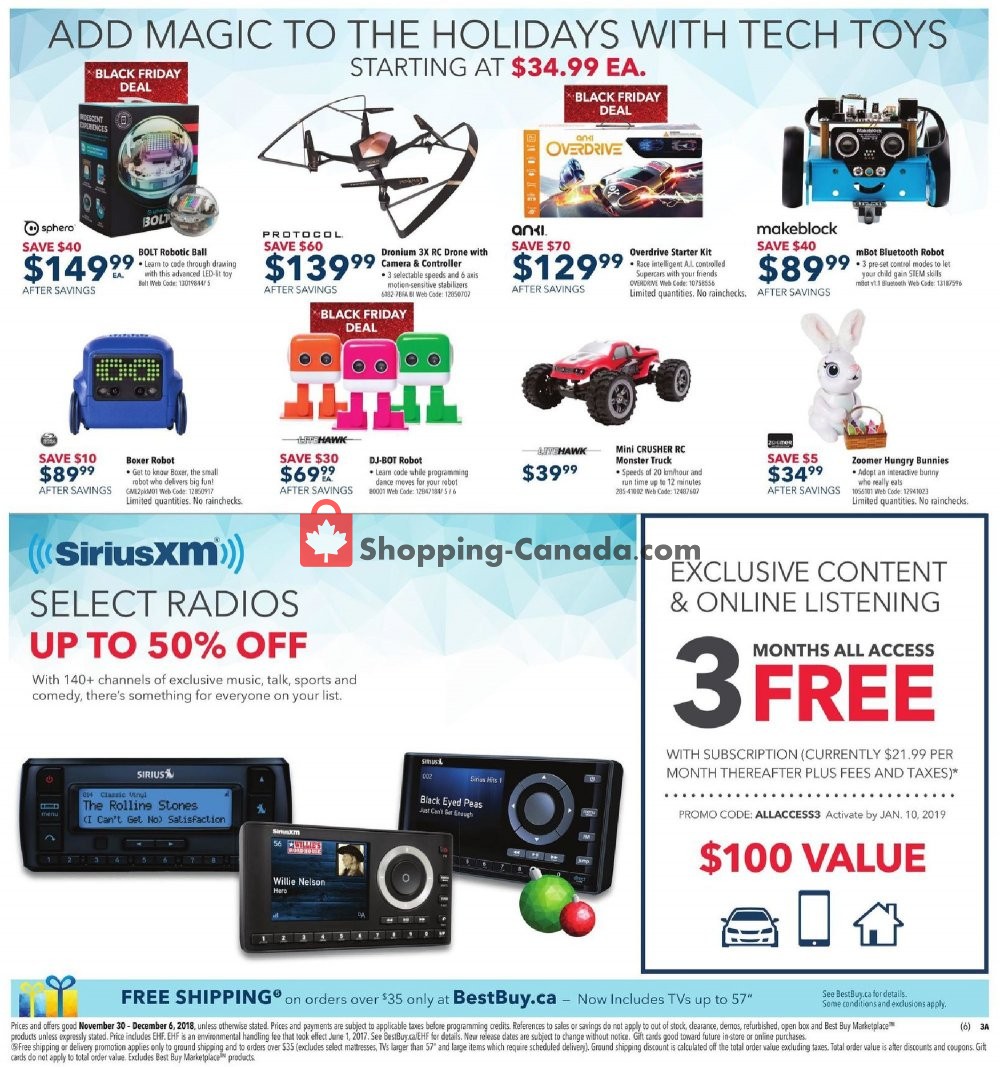 Best Buy flyer from Friday November 30, 2018 to Thursday December 6, 2018 - page 7