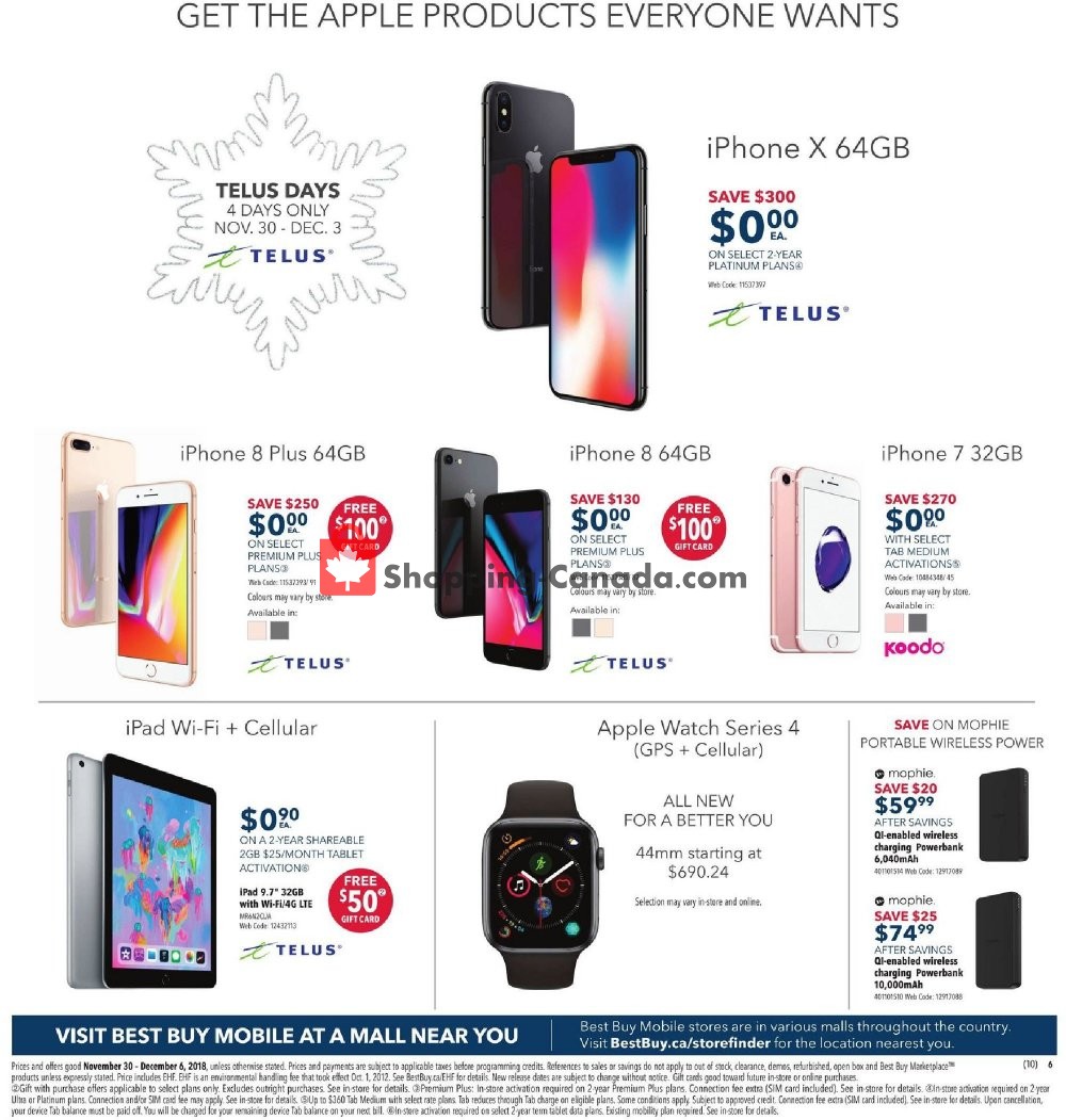 Best Buy flyer from Friday November 30, 2018 to Thursday December 6, 2018 - page 11