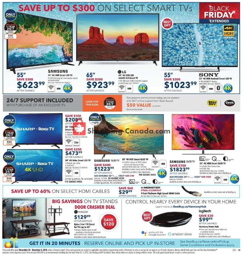Best Buy flyer from Friday November 30, 2018 to Thursday December 6, 2018 - page 29