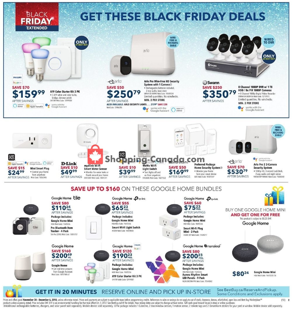 Best Buy flyer from Friday November 30, 2018 to Thursday December 6, 2018 - page 3