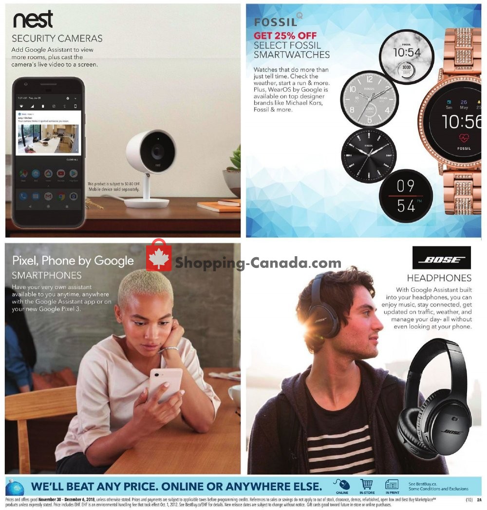 Best Buy flyer from Friday November 30, 2018 to Thursday December 6, 2018 - page 4