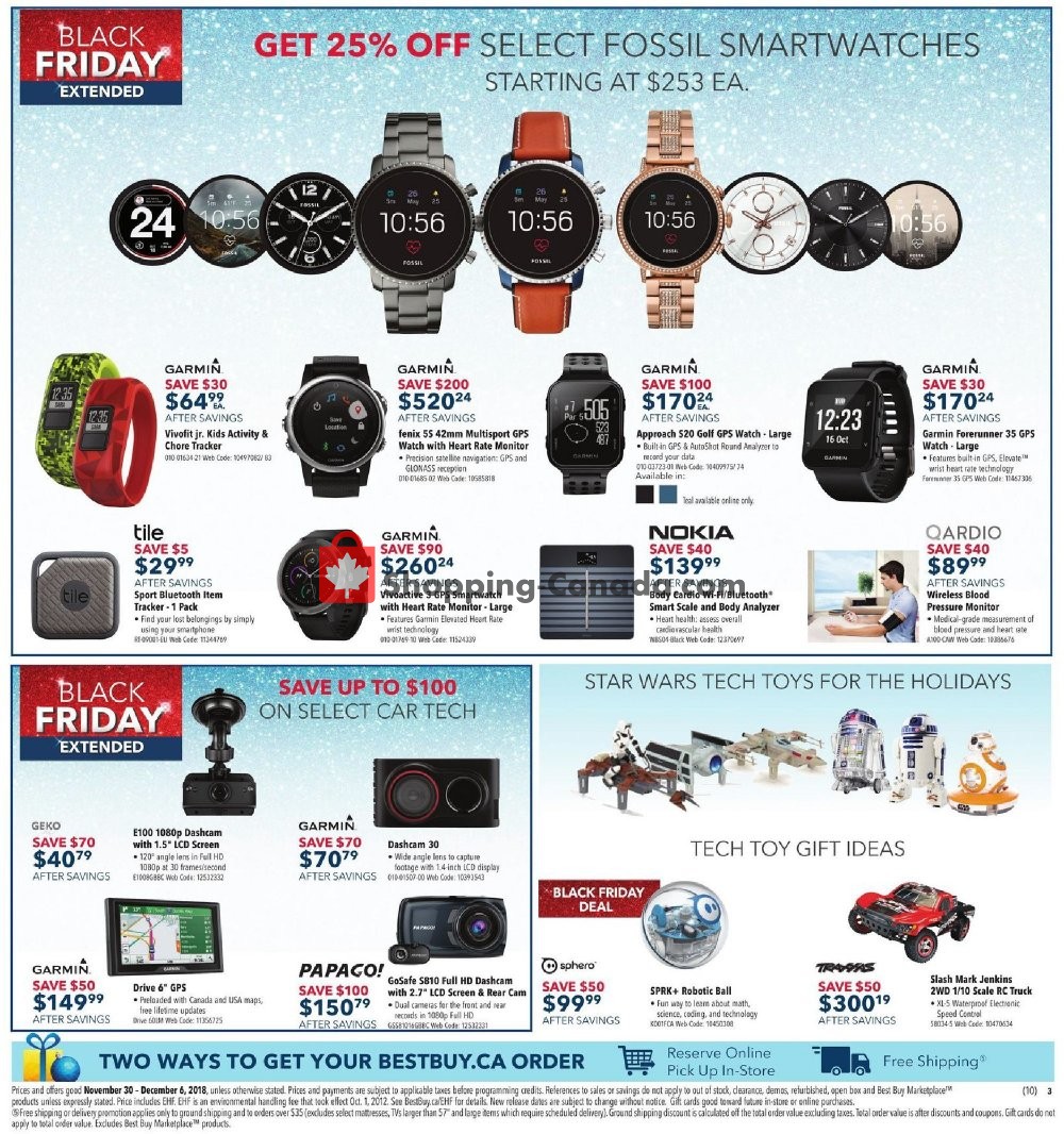 Best Buy flyer from Friday November 30, 2018 to Thursday December 6, 2018 - page 6