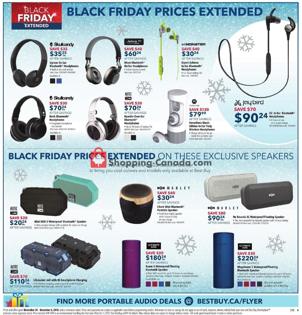Best Buy flyer from Friday November 30, 2018 to Thursday December 6, 2018 - page 8