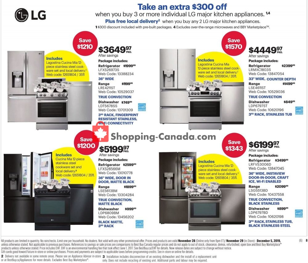 Best Buy flyer from Thursday November 28, 2019 to Thursday December 5, 2019 - page 22