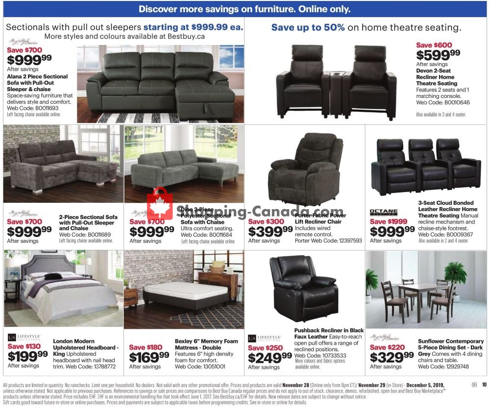 Best Buy flyer from Thursday November 28, 2019 to Thursday December 5, 2019 - page 28