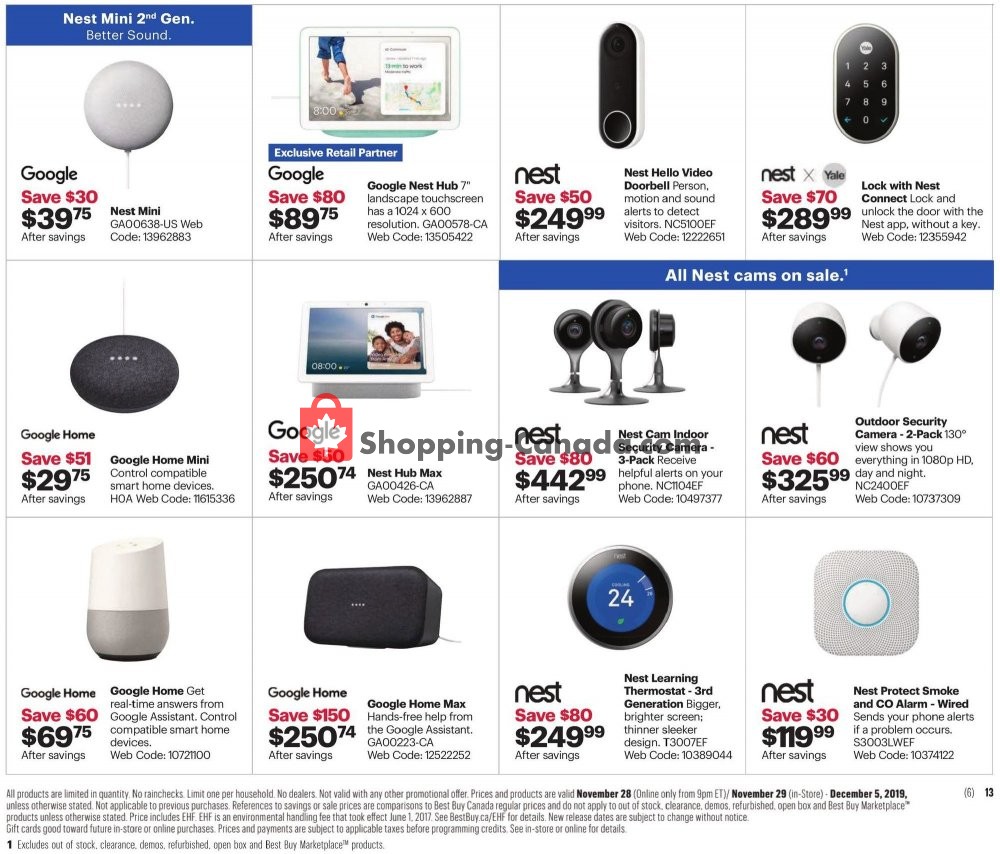 Best Buy flyer from Thursday November 28, 2019 to Thursday December 5, 2019 - page 34