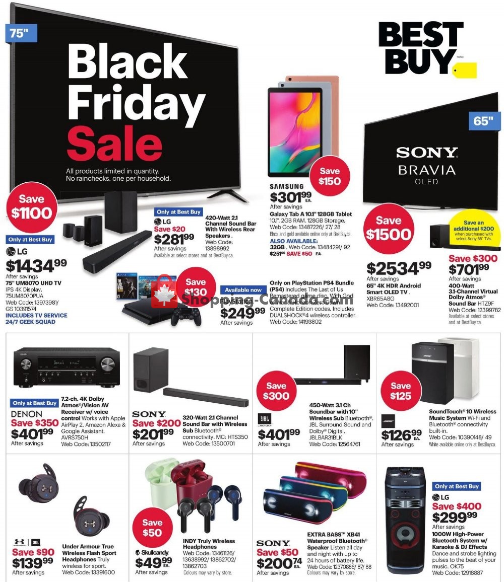 Best Buy flyer from Thursday November 28, 2019 to Thursday December 5, 2019 - page 4
