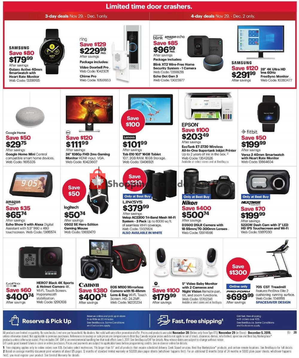 Best Buy flyer from Thursday November 28, 2019 to Thursday December 5, 2019 - page 5