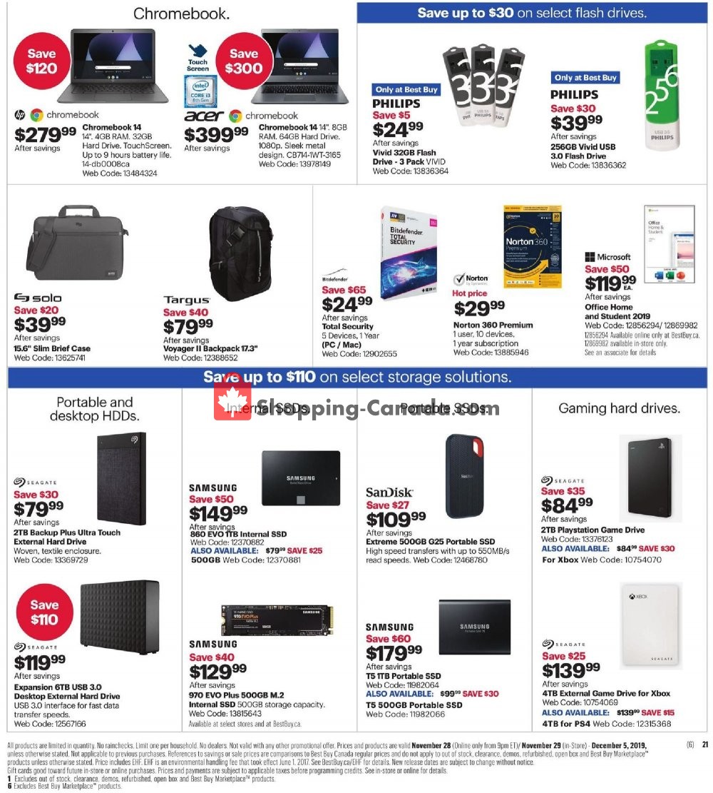 Best Buy flyer from Thursday November 28, 2019 to Thursday December 5, 2019 - page 57