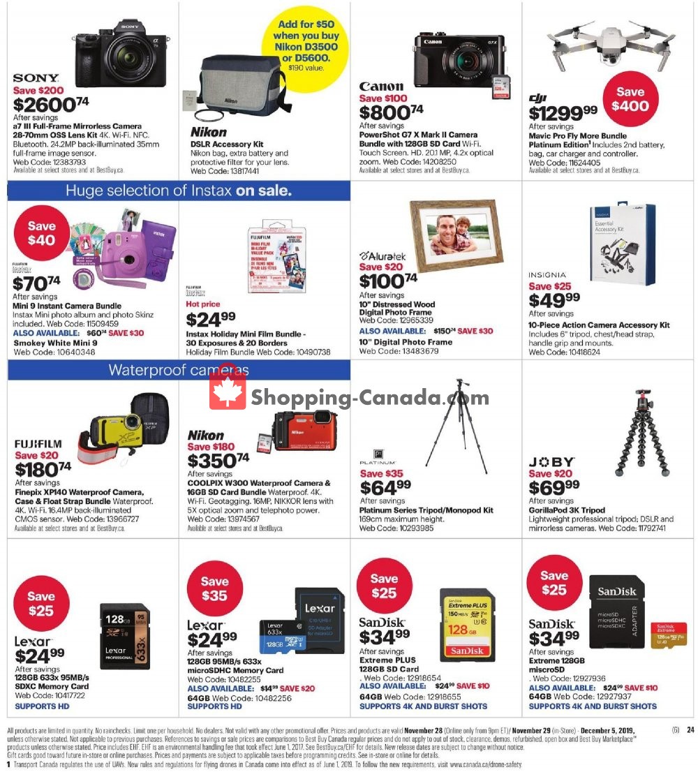 Best Buy flyer from Thursday November 28, 2019 to Thursday December 5, 2019 - page 66