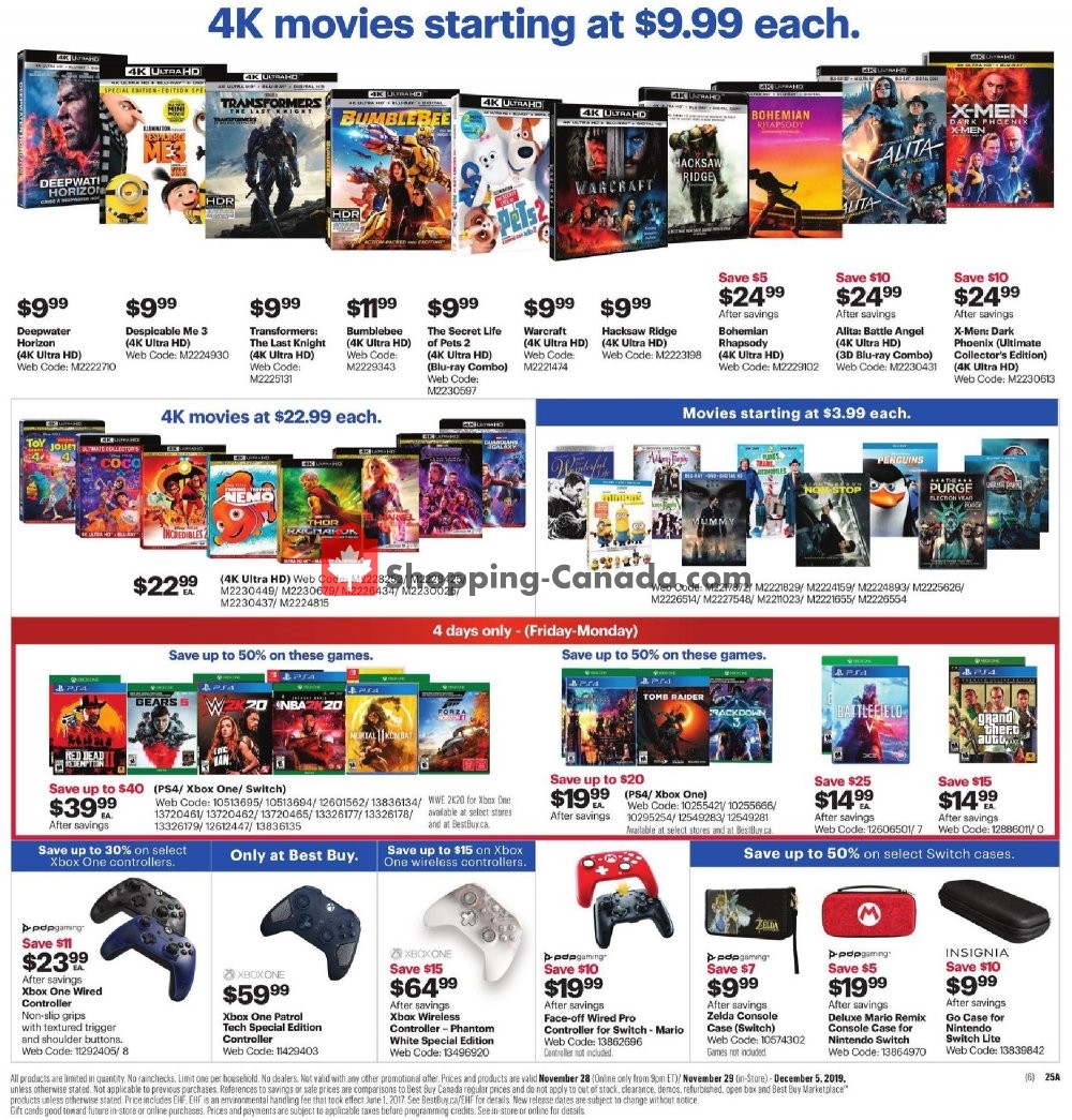 Best Buy flyer from Thursday November 28, 2019 to Thursday December 5, 2019 - page 70