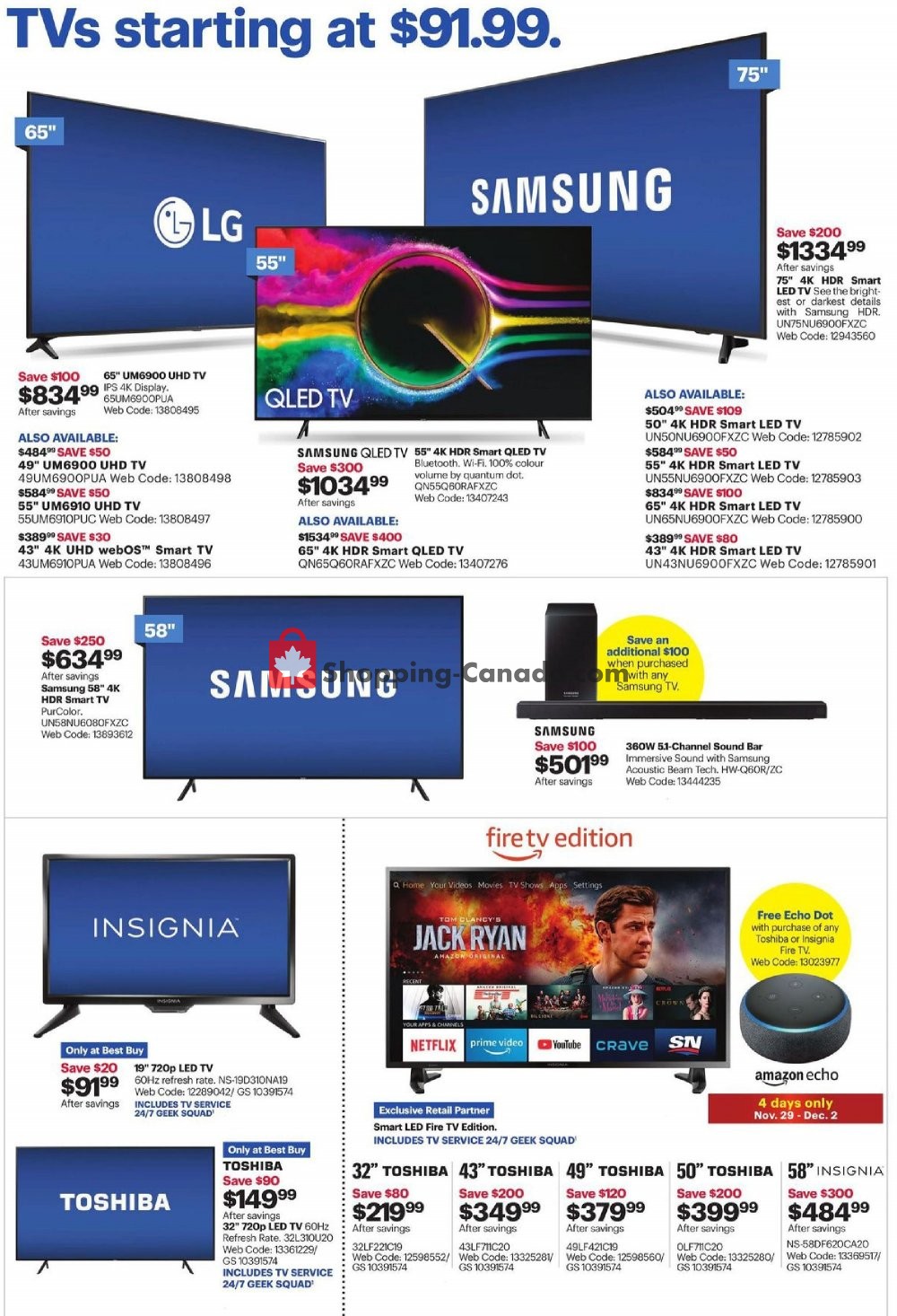 Best Buy flyer from Thursday November 28, 2019 to Thursday December 5, 2019 - page 8