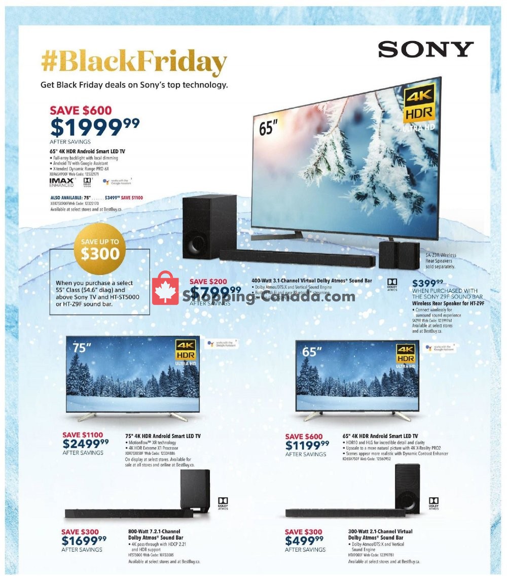 Best Buy flyer from Friday November 23, 2018 to Thursday November 29, 2018 - page 10