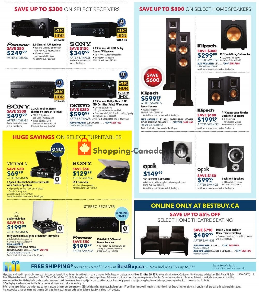 Best Buy flyer from Friday November 23, 2018 to Thursday November 29, 2018 - page 14