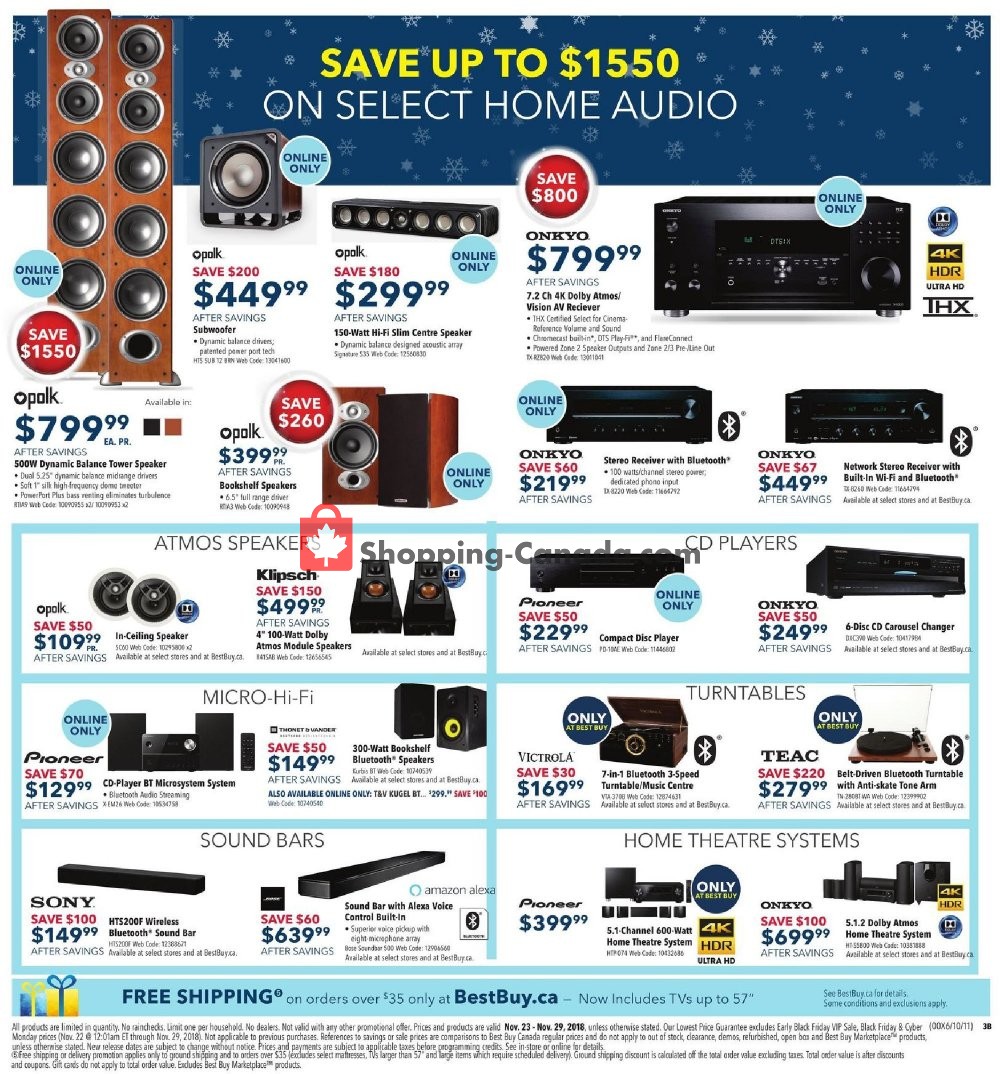 Best Buy flyer from Friday November 23, 2018 to Thursday November 29, 2018 - page 16