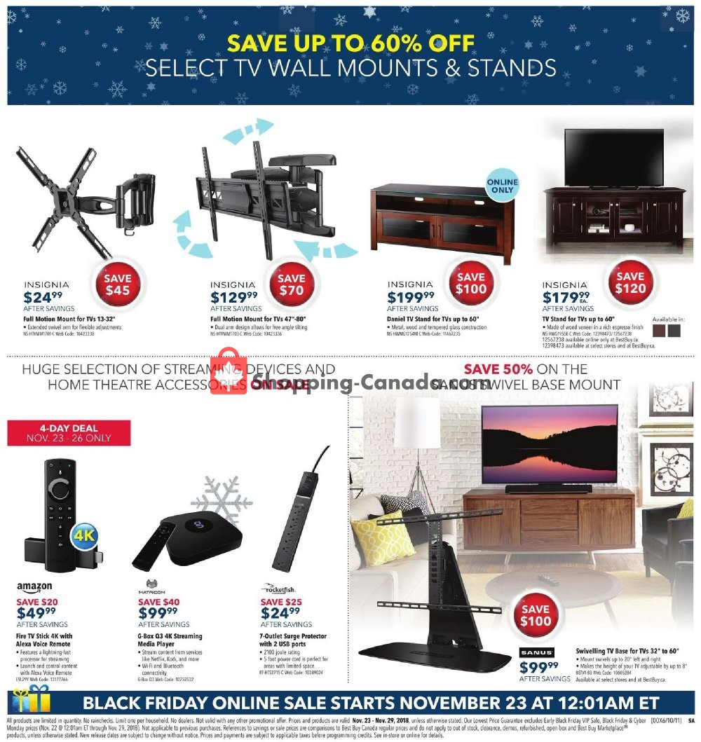 Best Buy flyer from Friday November 23, 2018 to Thursday November 29, 2018 - page 17