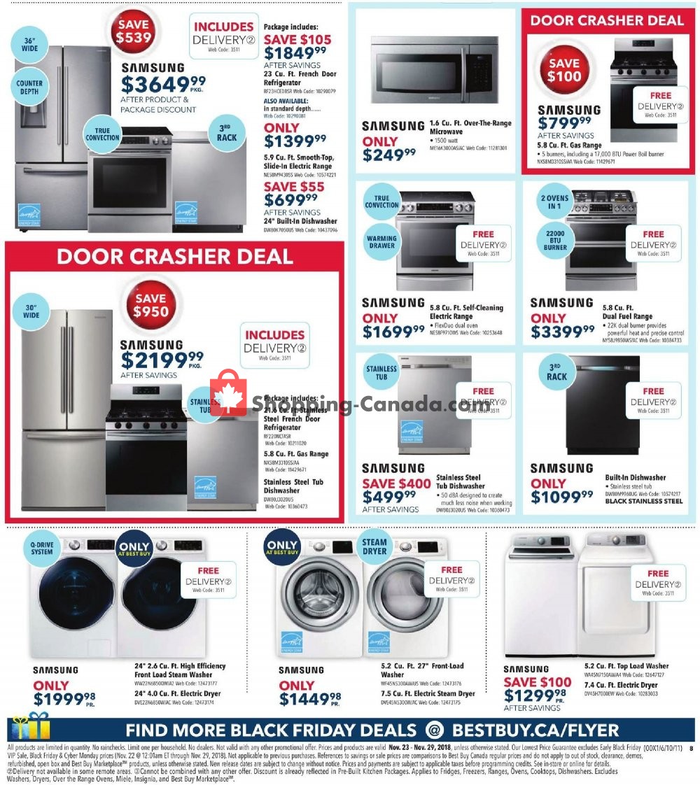 Best Buy flyer from Friday November 23, 2018 to Thursday November 29, 2018 - page 21